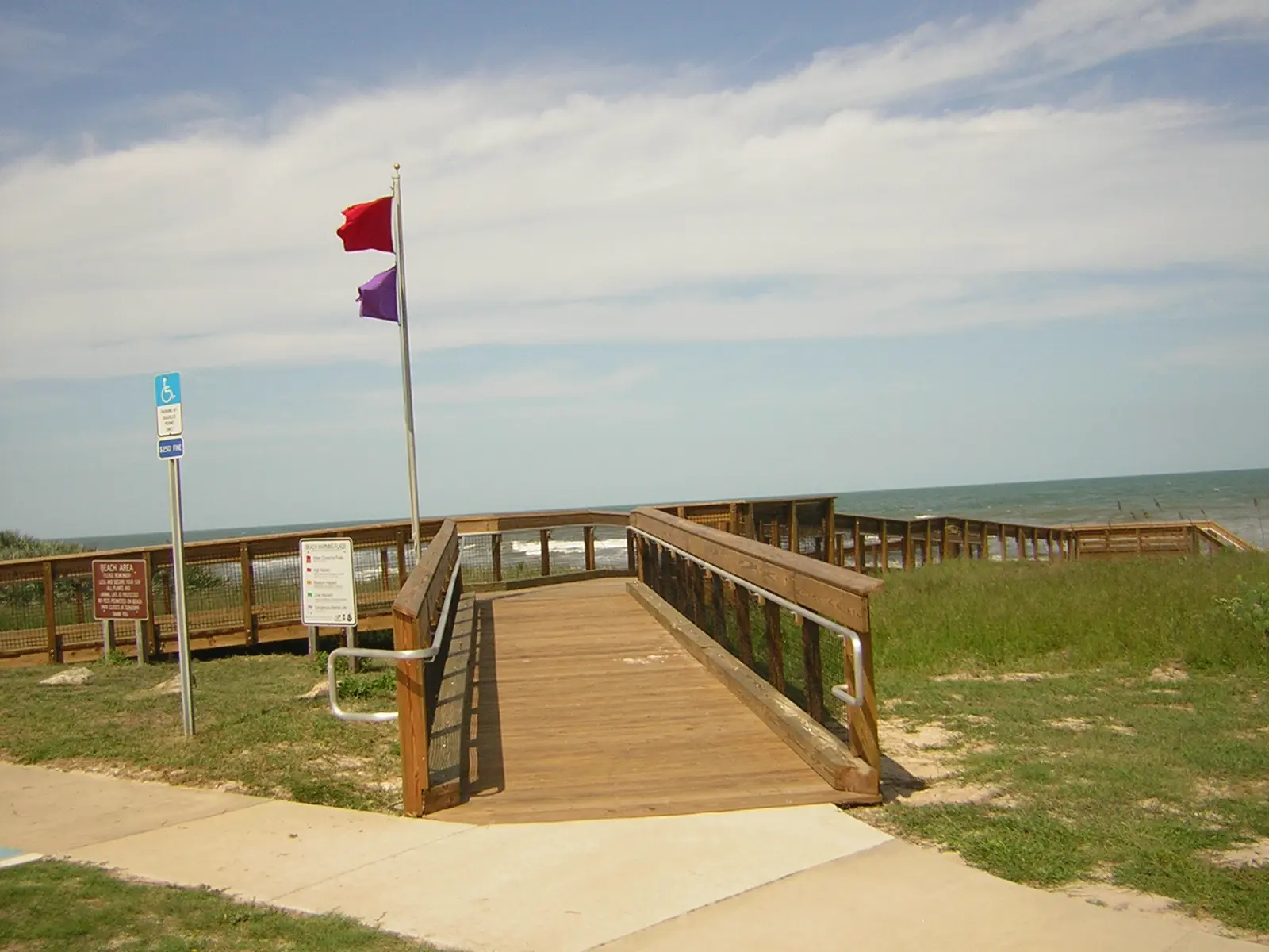 Beach access point